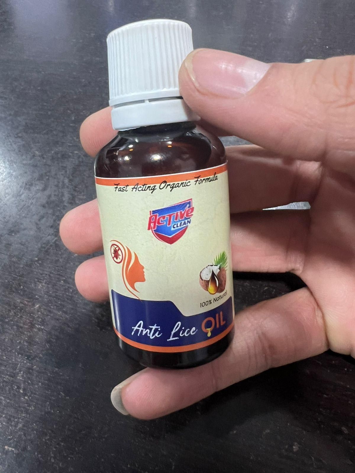 All Natural Hair Oil for Lice Control (Pack of 2)