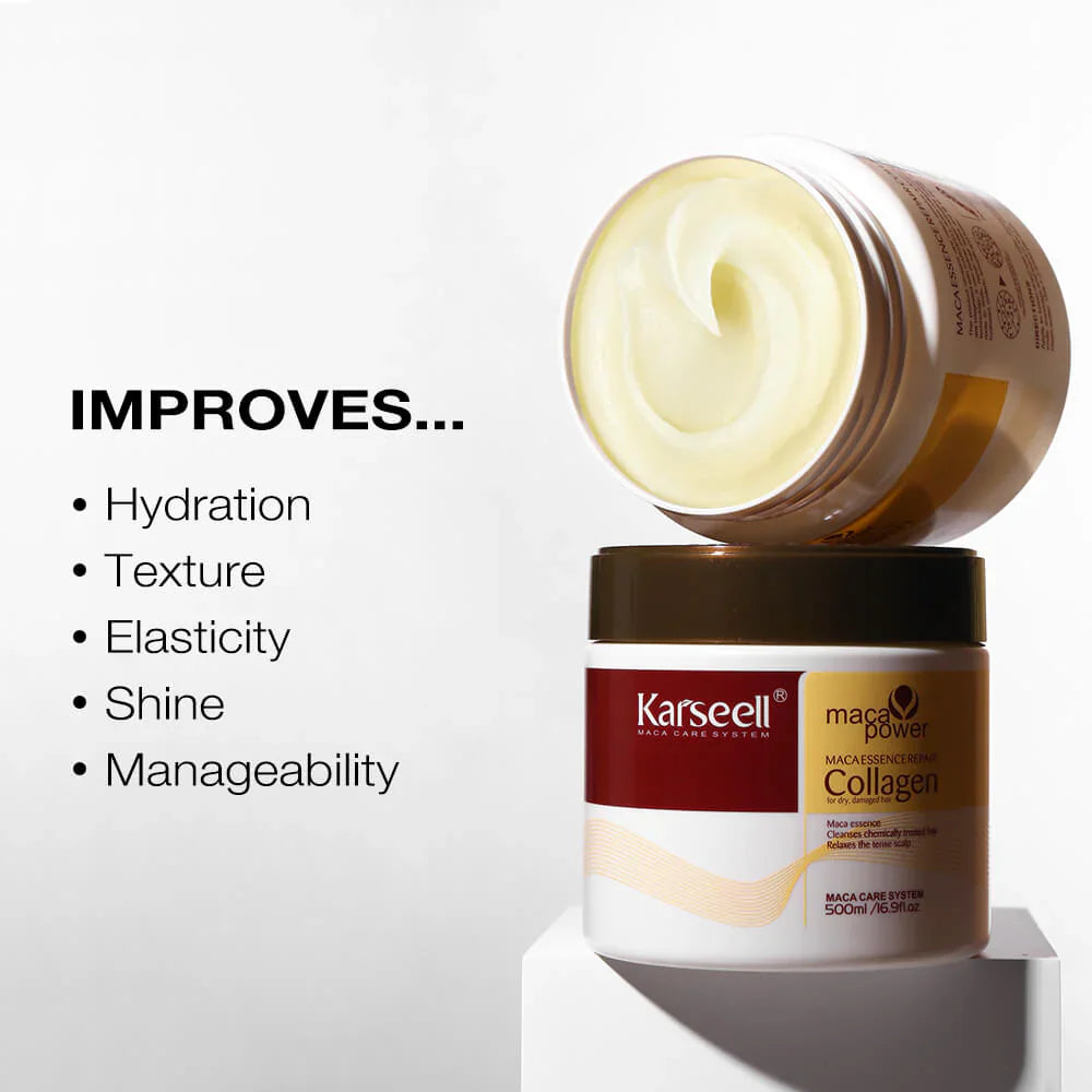 Karseell Collagen Hair Treatment Hair Mask (For All Hair Types)- Buy 1 Get 2 Free! 🔥