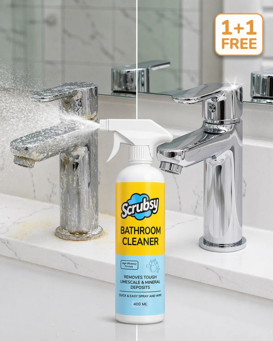 Scrubbly All-in-1 Bathroom Cleaner (400ml + 400ml FREE)