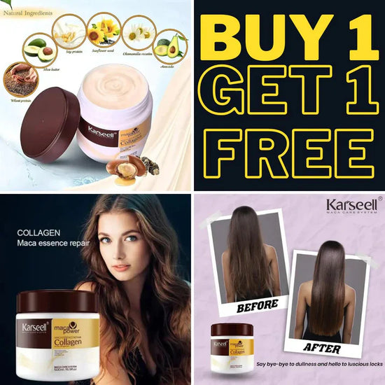 Karseell Collagen Hair Treatment Hair Mask (For All Hair Types)- Buy 1 Get 2 Free! 🔥