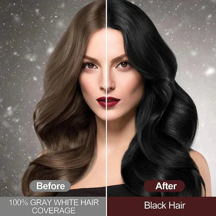 3 In 1 Black Hair Dye Shampoo (BUY 1 GET 2 FREE)