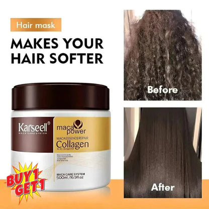 Karseell Collagen Hair Treatment Hair Mask (For All Hair Types)- Buy 1 Get 2 Free! 🔥