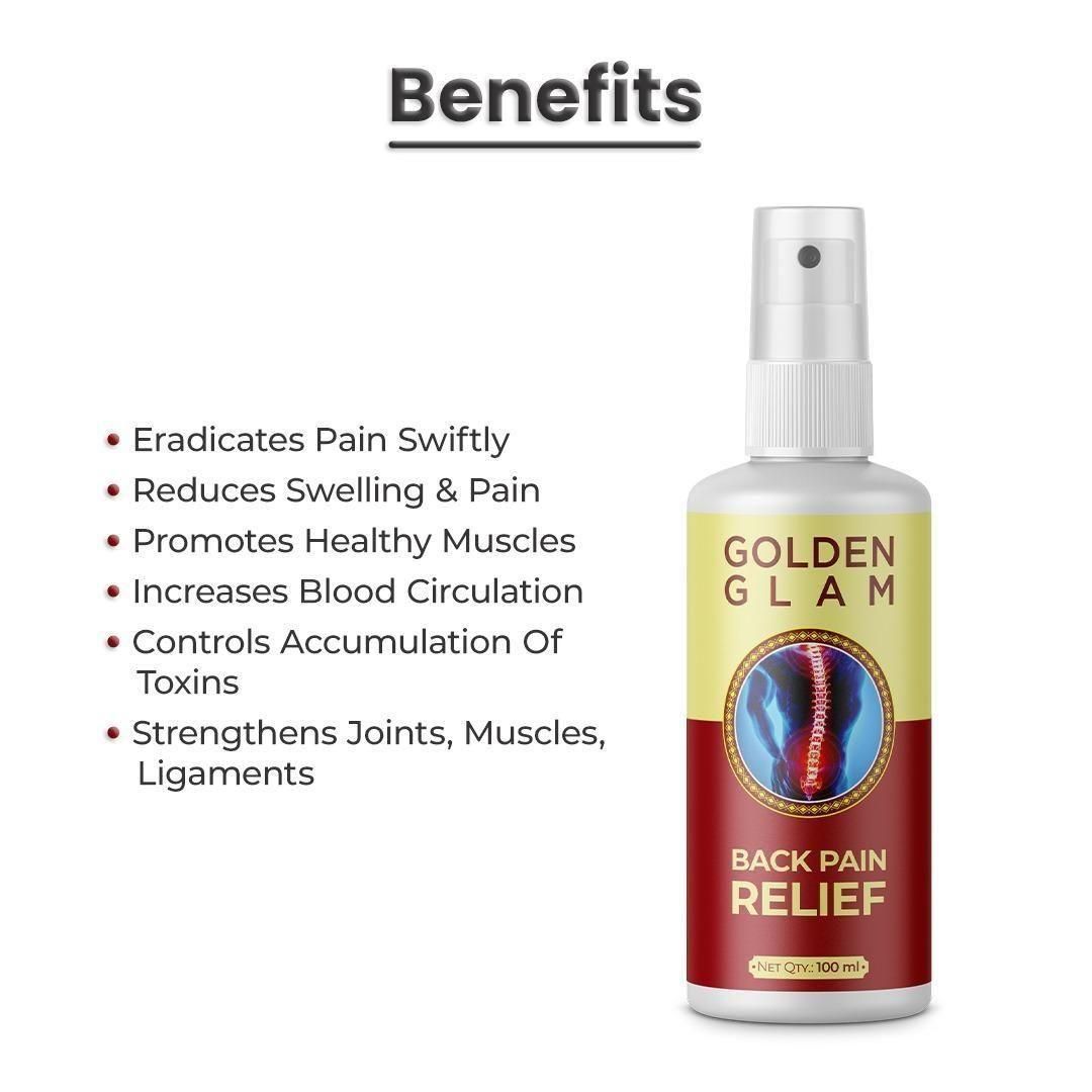 Back Pain Relief Spray 100ml (Buy 1 Get 1 Free)
