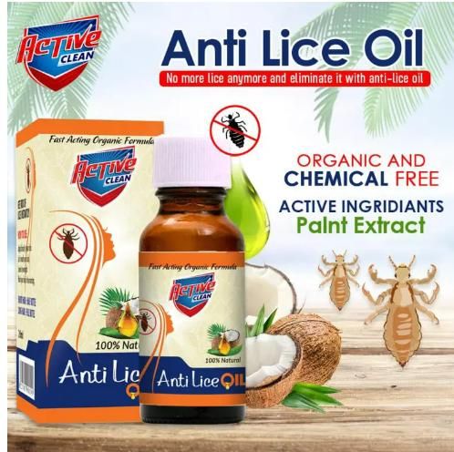 All Natural Hair Oil for Lice Control (Pack of 2)