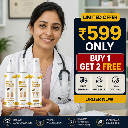 Venom Varicose Vein Relief Spray (BUY 1 GET 2 FREE 🎁)