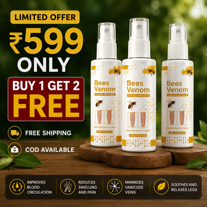 Venom Varicose Vein Relief Spray (BUY 1 GET 2 FREE 🎁)
