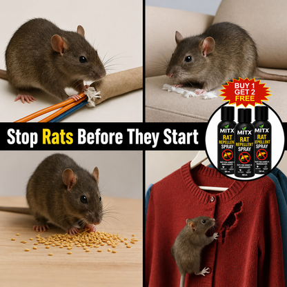 Mitx™ Rat Repellent Spray | BUY 1 GET 2 FREE