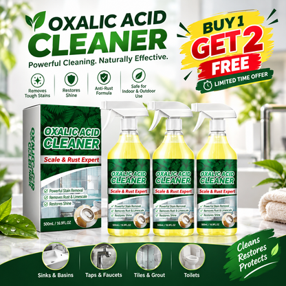 Oxalic Acid Cleaner Scale & Rust Expert (BUY 1 GET 2 FREE)