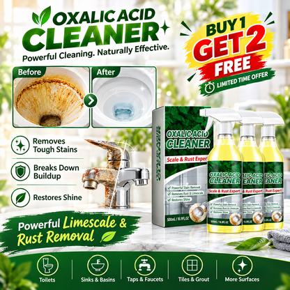 Oxalic Acid Cleaner Scale & Rust Expert (BUY 1 GET 2 FREE)