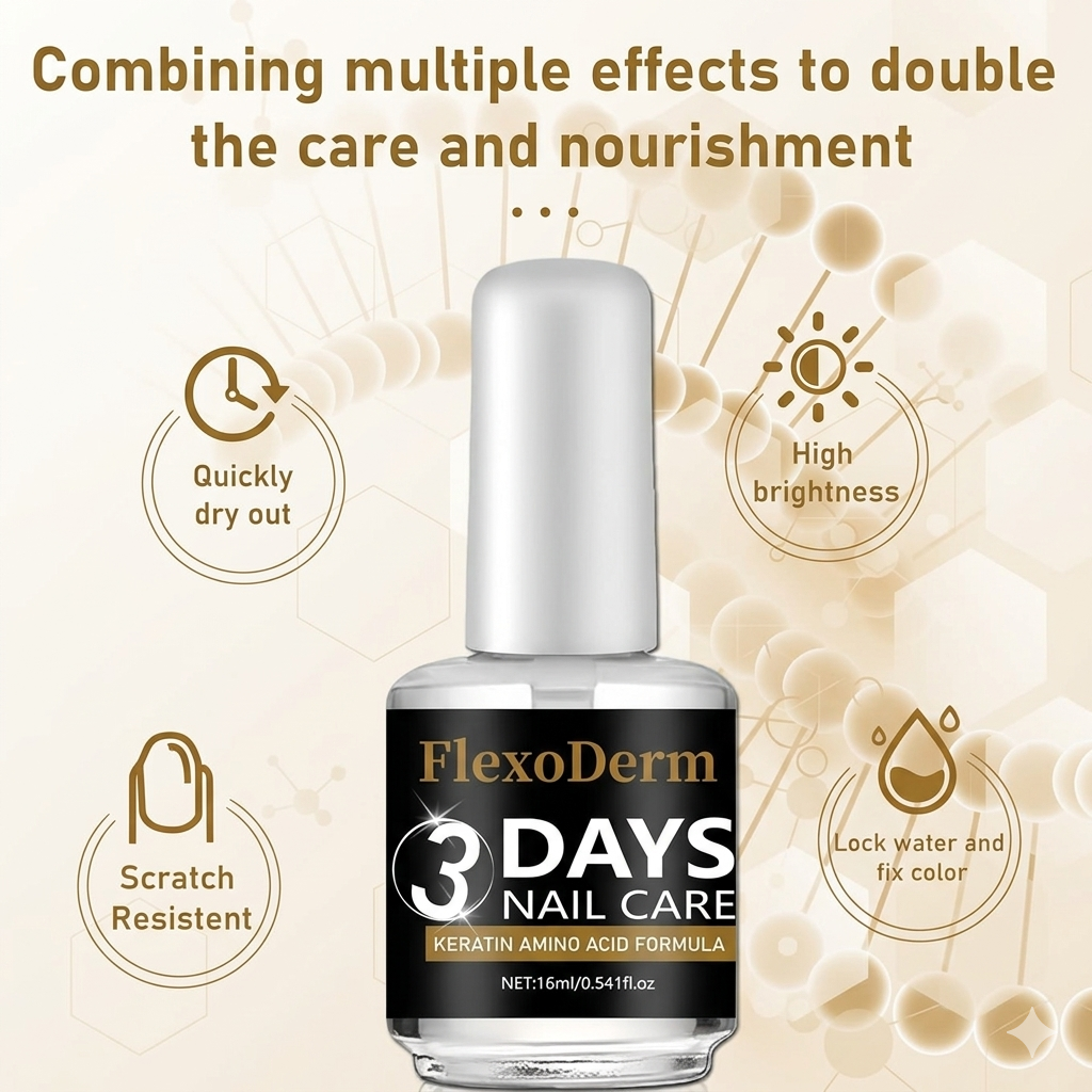 3-Day Keratin Nail Repair Treatment Oil Pack of 2