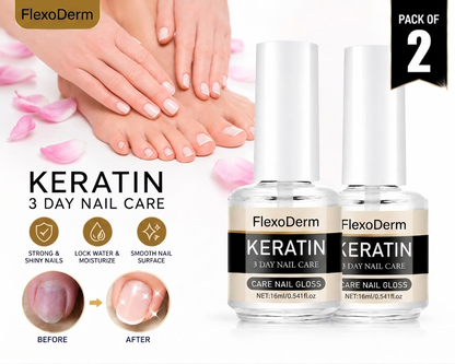 3-Day Keratin Nail Repair Treatment Oil Pack of 2