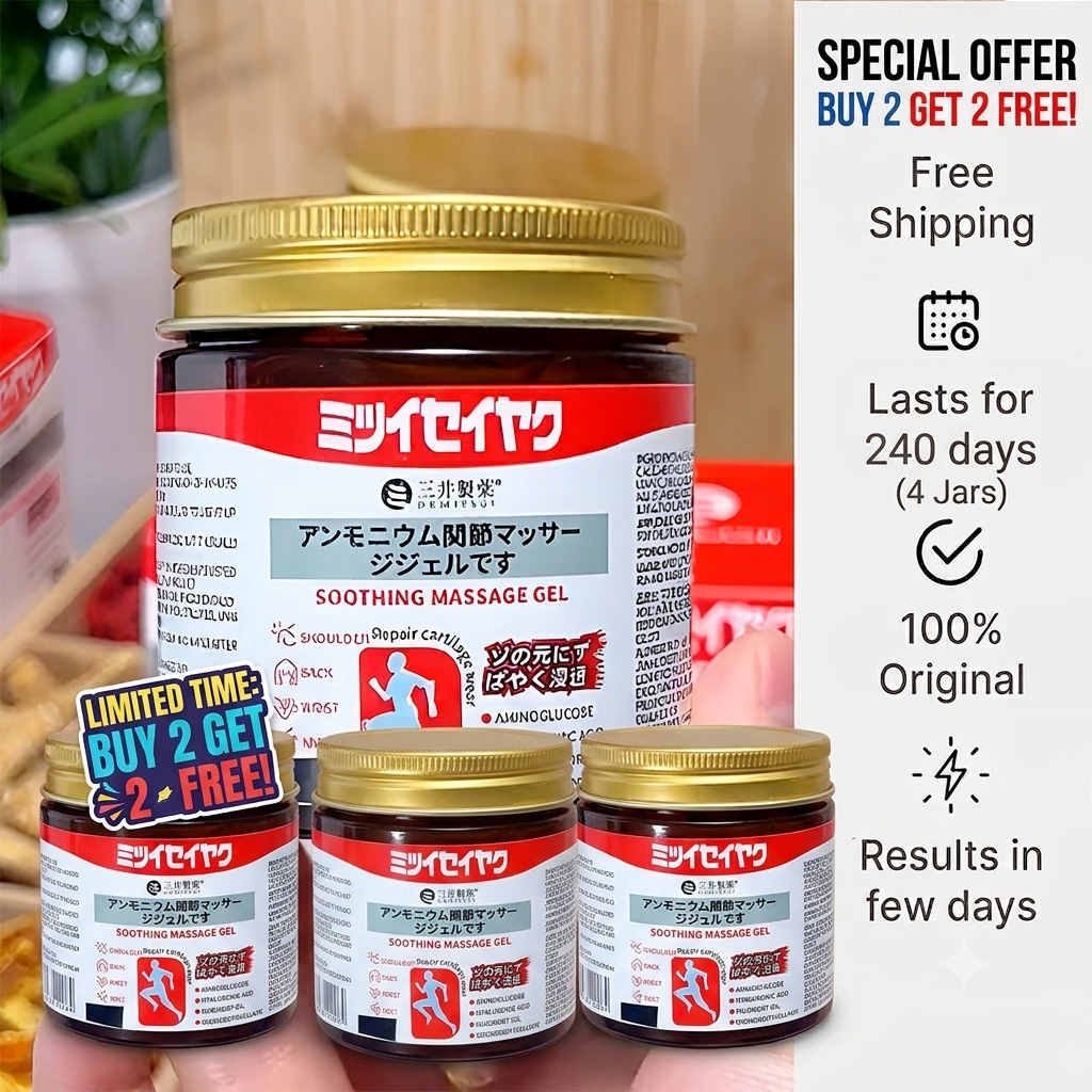 SwiftComfort™ - Japanese Instant Pain Relief Soothing Massage Gel 🌸✨ (Buy 1 Get 2 Free🔥🔥)