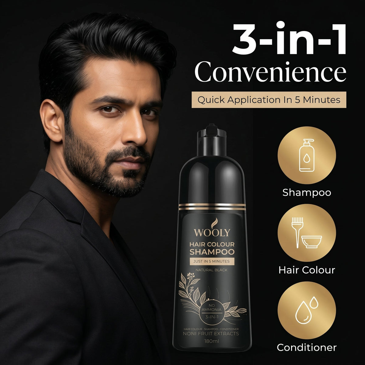 Wooly Hair Colour Shampoo