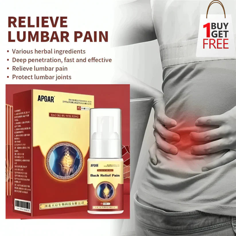 Back Pain Relief Spray 100ml (Buy 1 Get 1 Free)