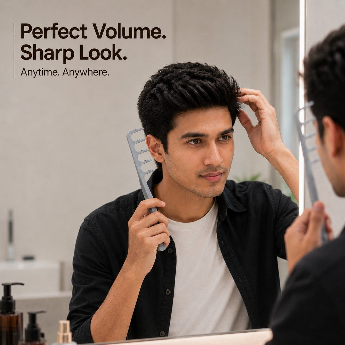 Wooly Texture Comb for Instant Styling
