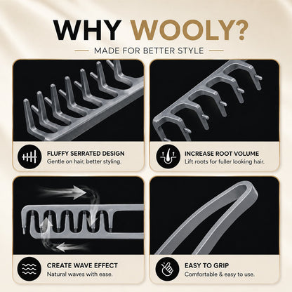Wooly Texture Comb for Instant Styling