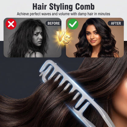 Wooly Texture Comb for Instant Styling