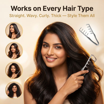 Wooly Texture Comb for Instant Styling