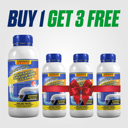 🌸 💦 Sanitizo™ - Powerful Drain Cleaner⚡️ (BUY 1 GET 3 FREE)