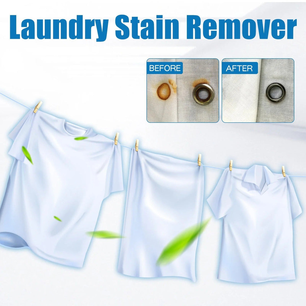Powerful All Textile Cleaner For All Color Fabric Stain Remover Spray BUY 1 GET 1 FREE