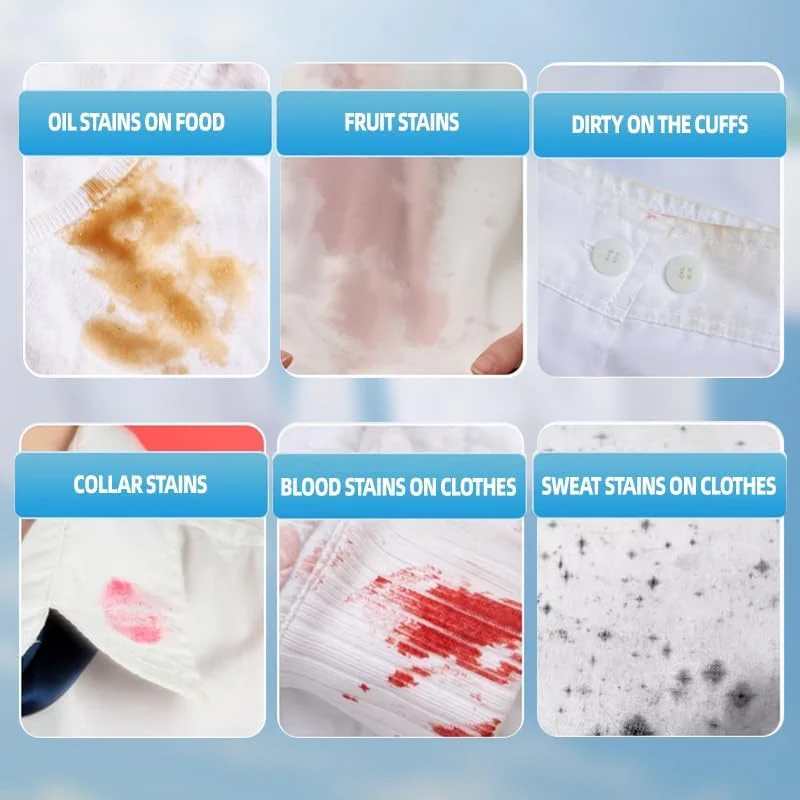 All-Purpose Clothing Stain Cleaner – Removes Coffee, Wine & Oil Stains in Seconds! BUY 1 GET 1 FREE