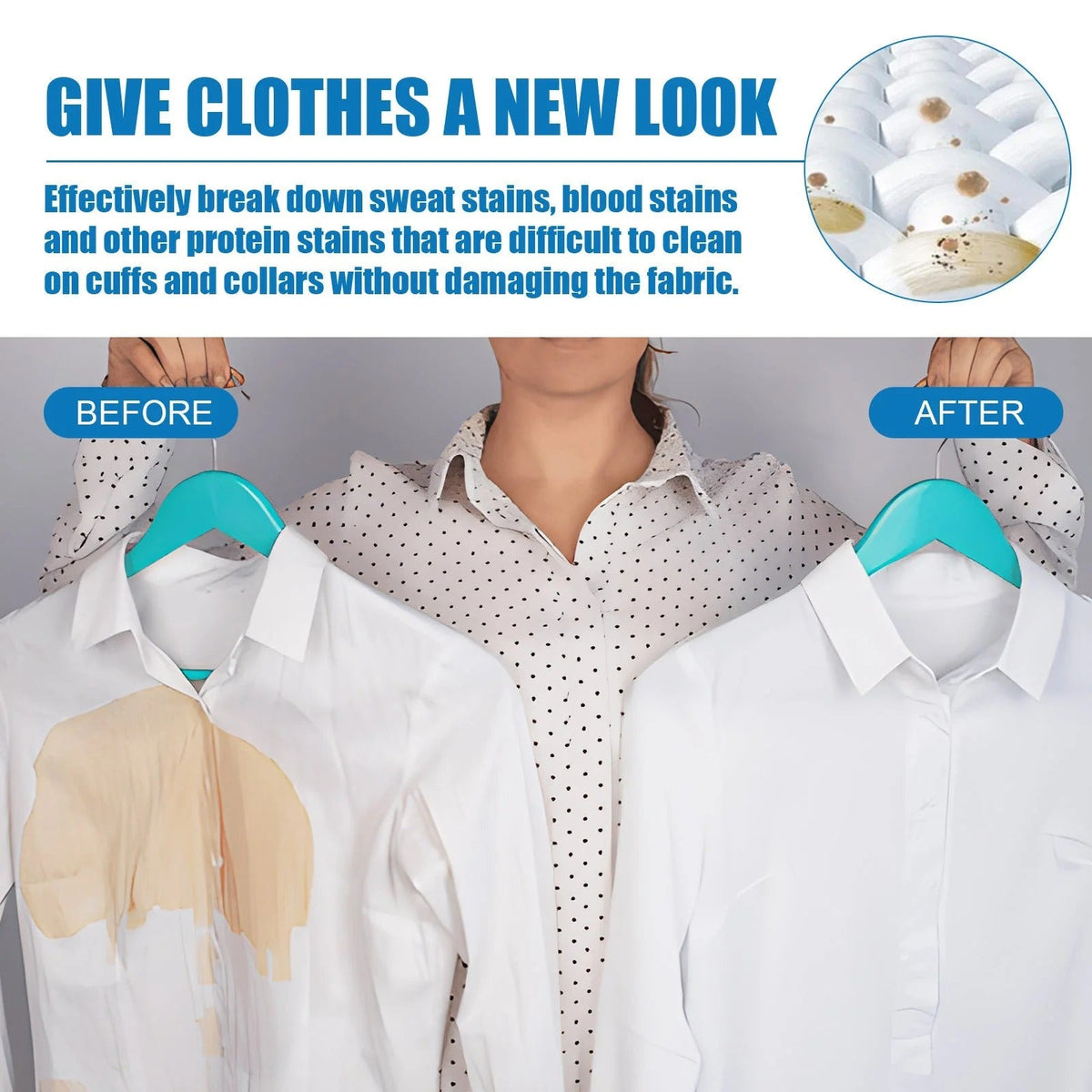 Powerful All Textile Cleaner For All Color Fabric Stain Remover Spray BUY 1 GET 1 FREE