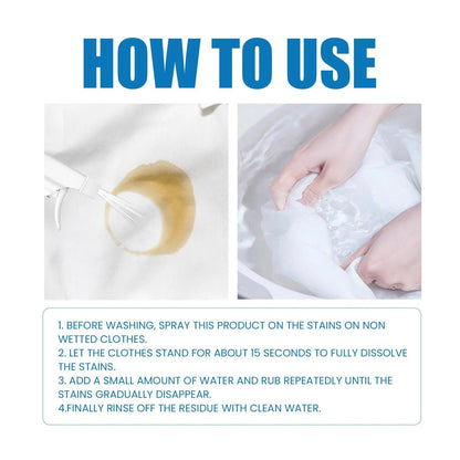 Powerful All Textile Cleaner For All Color Fabric Stain Remover Spray BUY 1 GET 1 FREE