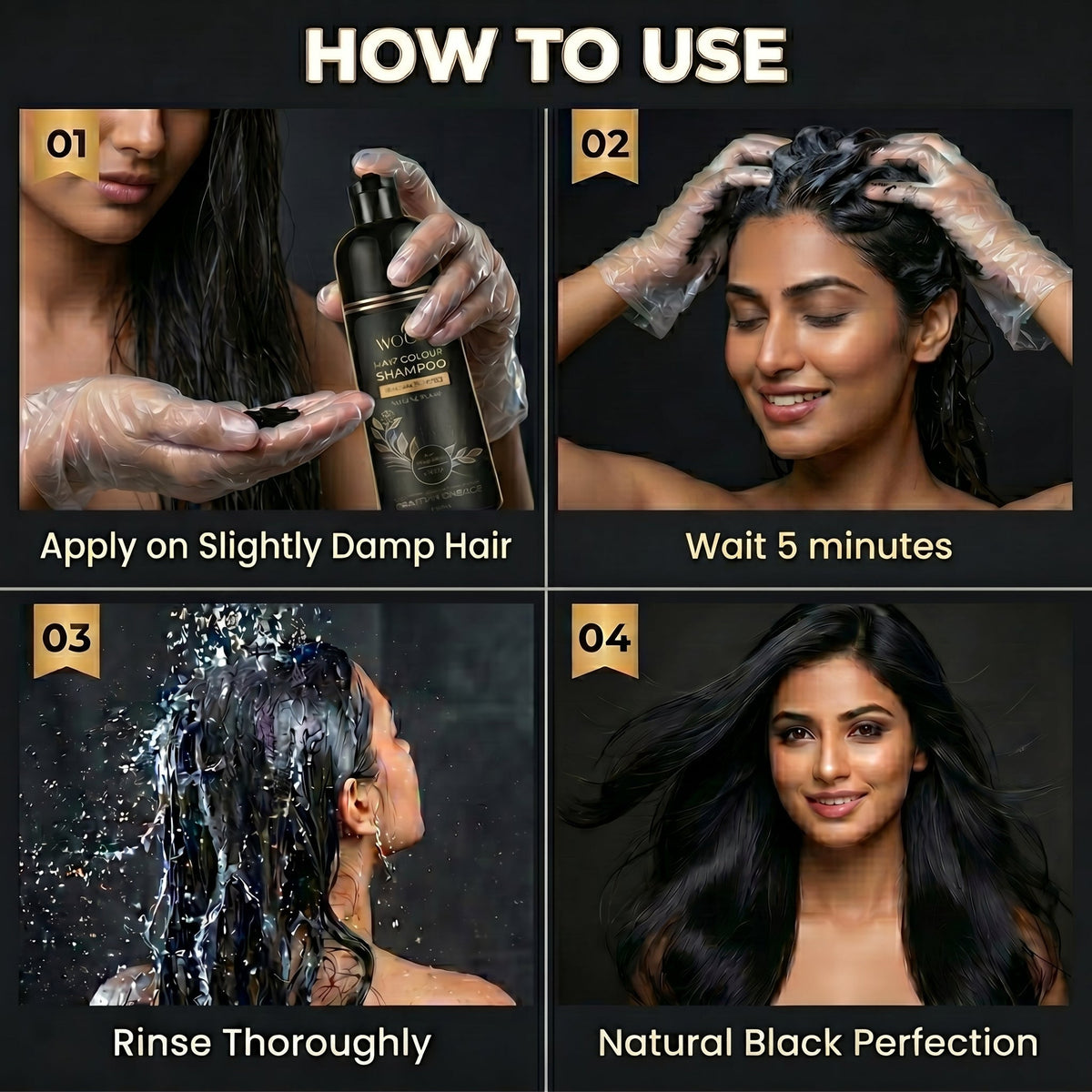 Wooly Hair Colour Shampoo